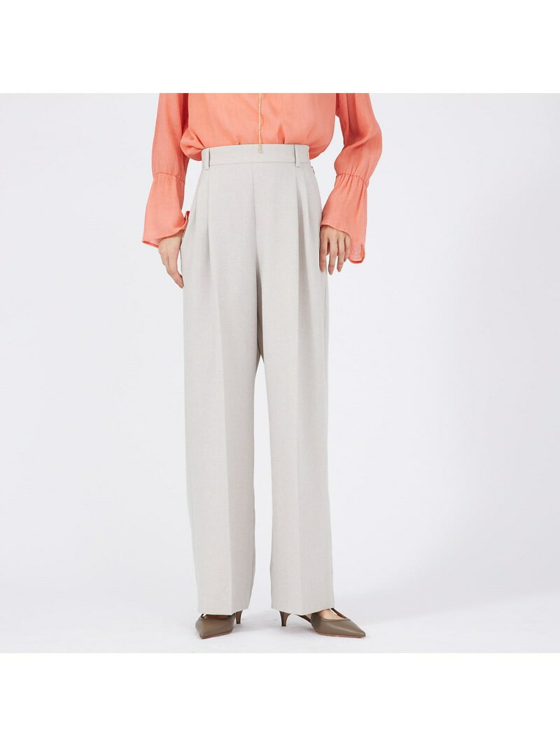 【SALE／30%OFF】【セットアップ対応】クリスピーリネンパンツ qualite カリテ パンツ その他のパンツ ネイビー グレー ベージュ【RBA_E】【送料無料】[Rakuten Fashion]