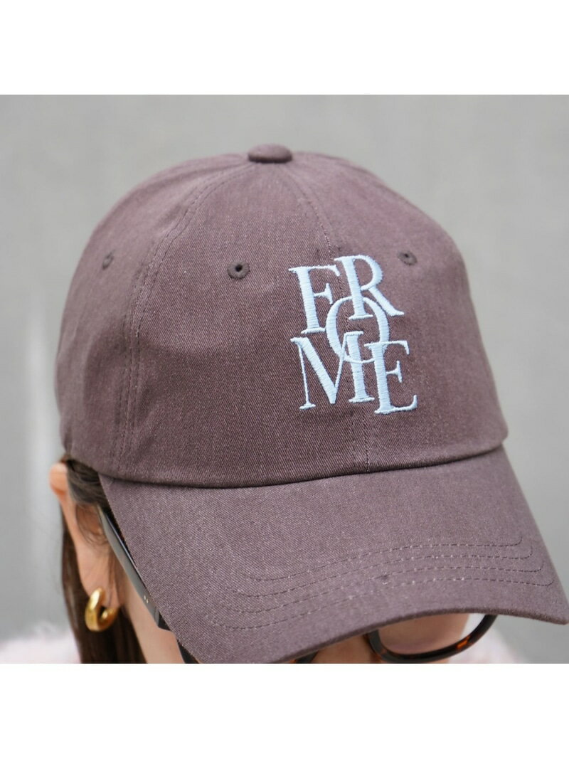 【select】ロゴ刺繍キャップ abahouse mavie アバハウス マヴィ 帽子 ハット ブラウン ブラック ブルー【送料無料】[Rakuten Fashion]