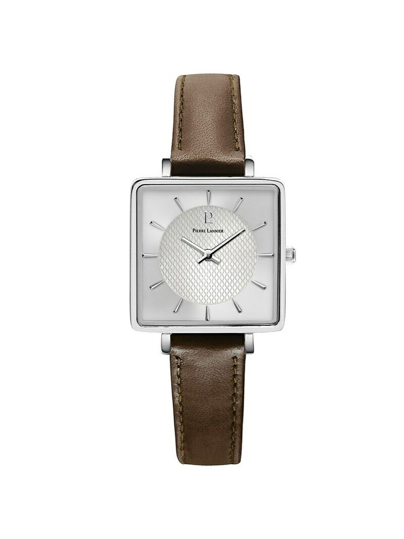 【PIERRE LANNIOER】Lecareレザーベルト P007H・P008 Rouge vif la cle ルージュ・ヴィフ ラクレ アクセサリー・腕時計 腕時計【送料無料】[Rakuten Fashion]