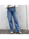 【RED CARD/レッドカード】 MM66ストレートデニム Rouge vif la cle ルージュ・ヴィフ ラクレ パンツ ジーンズ・デニムパンツ ブルー...