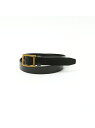 OILED LEATHER BLACK NARROW BELT ABAHOUSE LASTWORD アバハウス ファッション雑貨 ベルト レッド Rakuten Fashion