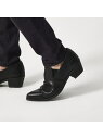 【25S/S】ハイヒール ポインテッドトゥ レザー スリッポン シューズ 5351POUR LES HOMMES ゴーサンゴーイチプールオム シューズ・靴 スニ...