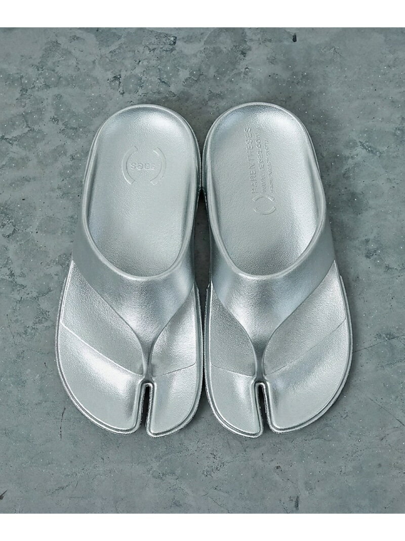 【PAES】Flipflop Coating フリップフロップ コーティング 足 NOMINE ノミネ シューズ・靴 サンダル シルバー【送料無料】[Rakuten Fashion]