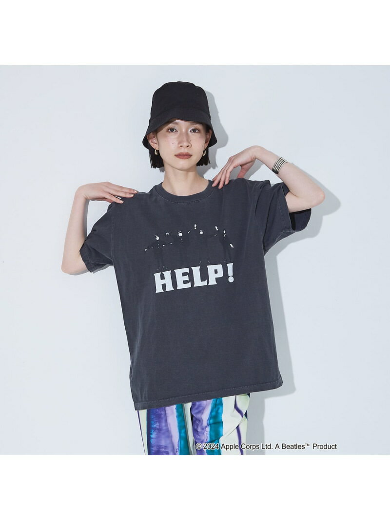 【GOOD ROCK SPEED】 Beatles Help Tシャツ【予約】 NOMINE ノミネ トップス カットソー・Tシャツ グレー【先行予約】*【送料無料】[Rakuten Fashion]