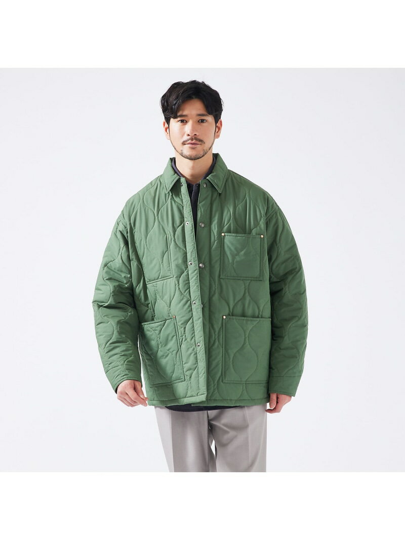 トラディショナル ウェザーウェア キルティングジャケット メンズ 【Traditional Weatherwear】キルティング ワークジャケット ABAHOUSE LASTWORD アバハウス ジャケット・アウター ブルゾン・ジャンパー カーキ ホワイト ブラック【送料無料】[Rakuten Fashion]