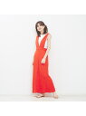 【SALE/40%OFF】【CURRENTAGE】2WAYジャンパースカート Rouge vif la cle ルージュ・ヴィフ ラクレ ワンピース・ドレス シ...