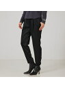 【SALE/50%OFF】アセテートサテンドロストパンツ qualite カリテ パンツ その他のパンツ ピンク ブラック【RBA_E】【送料無料】[Rakut...