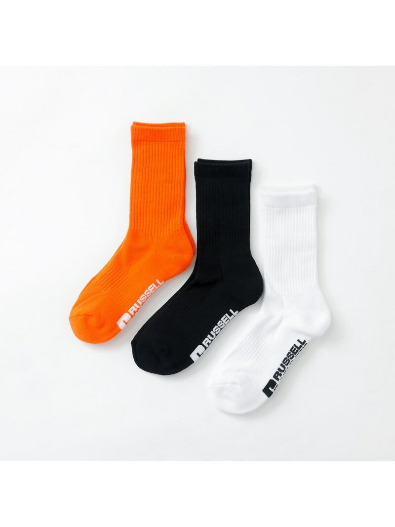 【RUSSELL ATHLETIC/ラッセル アスレチック】靴下/3点セット/R Rouge vif la cle ルージュ・ヴィフ ラクレ 靴下・レッグウェア...