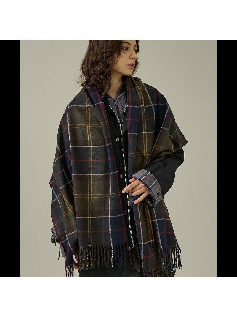 【Barbour / バブアー】HAILESTARTAN SCARF / ヘイル ABAHOUSE LASTWORD アバハウス ファッション雑貨 マフラー・ストール・ネックウォーマー グリーン ブラウン【送料無料】[Rakuten Fashion]