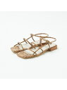 【SALE/60%OFF】【LAROUTE】細線サンダル Au BANNISTER オゥ・バニスター シューズ・靴 サンダル レッド【RBA_E】[Rakute...