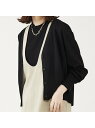 【SALE/12%OFF】【アンサンブル対応】ウォッシャブルラメVネックカーディガン abahouse mavie アバハウス マヴィ トップス カーディガン ...