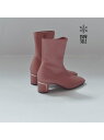 【SALE/30%OFF】【スノーソール/晴雨兼用】メタルラインヒールストレッチブーツ Au BANNISTER オゥ・バニスター シューズ・靴 ブーツ グリー...