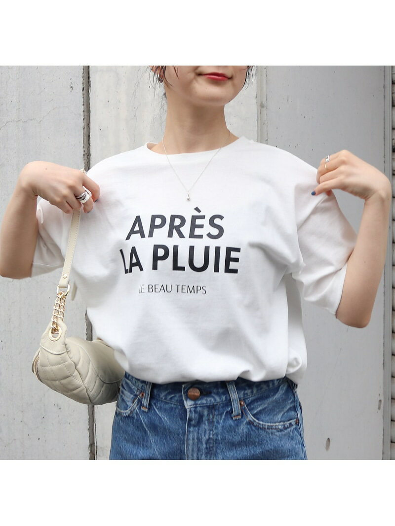 【一部店舗限定】フロントロゴTシャツ Rouge vif la cle ルージュ・ヴィフ ラクレ トップス カットソー・Tシャツ ホワイト【送料無料】[Rakuten Fashion]