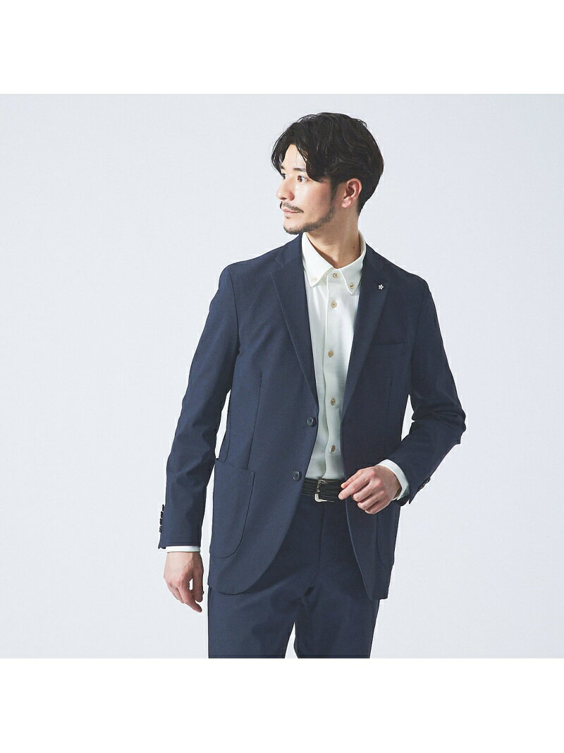 【SALE／40%OFF】【セットアップ対応/FLEX JACKET】トリコットツイル マルチストレッチ ABAHOUSE LASTWORD アバハウス ジャケット・アウター テーラードジャケット・ブレザー ベージュ グレー ネイビー【RBA_E】【送料無料】[Rakuten Fashion]