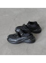【SALE/30%OFF】【LAROUTE/軽量】厚底 スポーツサンダル Au BANNISTER オゥ・バニスター シューズ・靴 サンダル ブラック【RBA_...