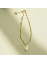 【SALE/40%OFF】バロックパールダブルチェーンアンクレット Au BANNISTER オゥ・バニスター アクセサリー・腕時計 アンクレット【RBA_E】...