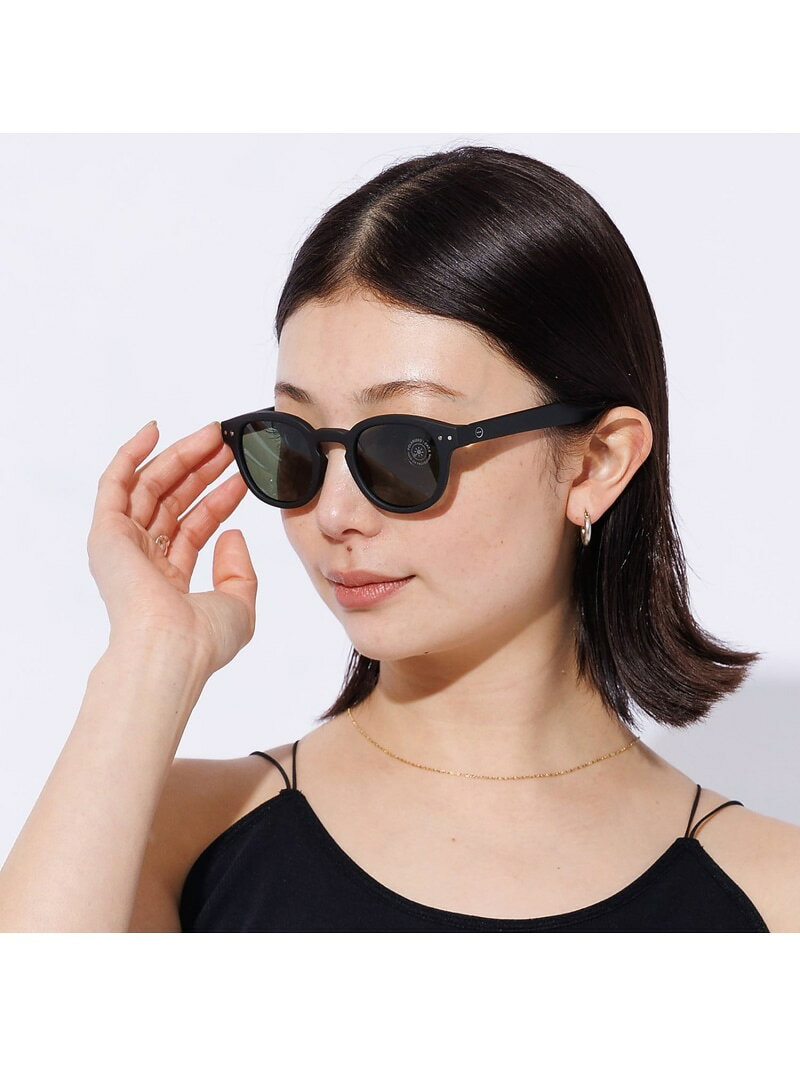 【IZIPIZI】偏光サングラス / ボストン / ウェリントン / UVカット Rouge vif la cle ルージュ・ヴィフ ラクレ ファッション雑貨 メガネ ブラック ベージュ ブラウン【先行予約】*【送料無料】[Rakuten Fashion]