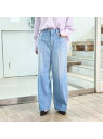 【RED CARD/レッドカード】Slogan ルーズストレートデニム Rouge vif la cle ルージュ・ヴィフ ラクレ パンツ ジーンズ・デニムパン...
