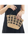 【SALE/20%OFF】【The Bagmati/ザ バグマティ】巾着付カゴバッグ Rouge vif la cle ルージュ・ヴィフ ラクレ バッグ かごバ...