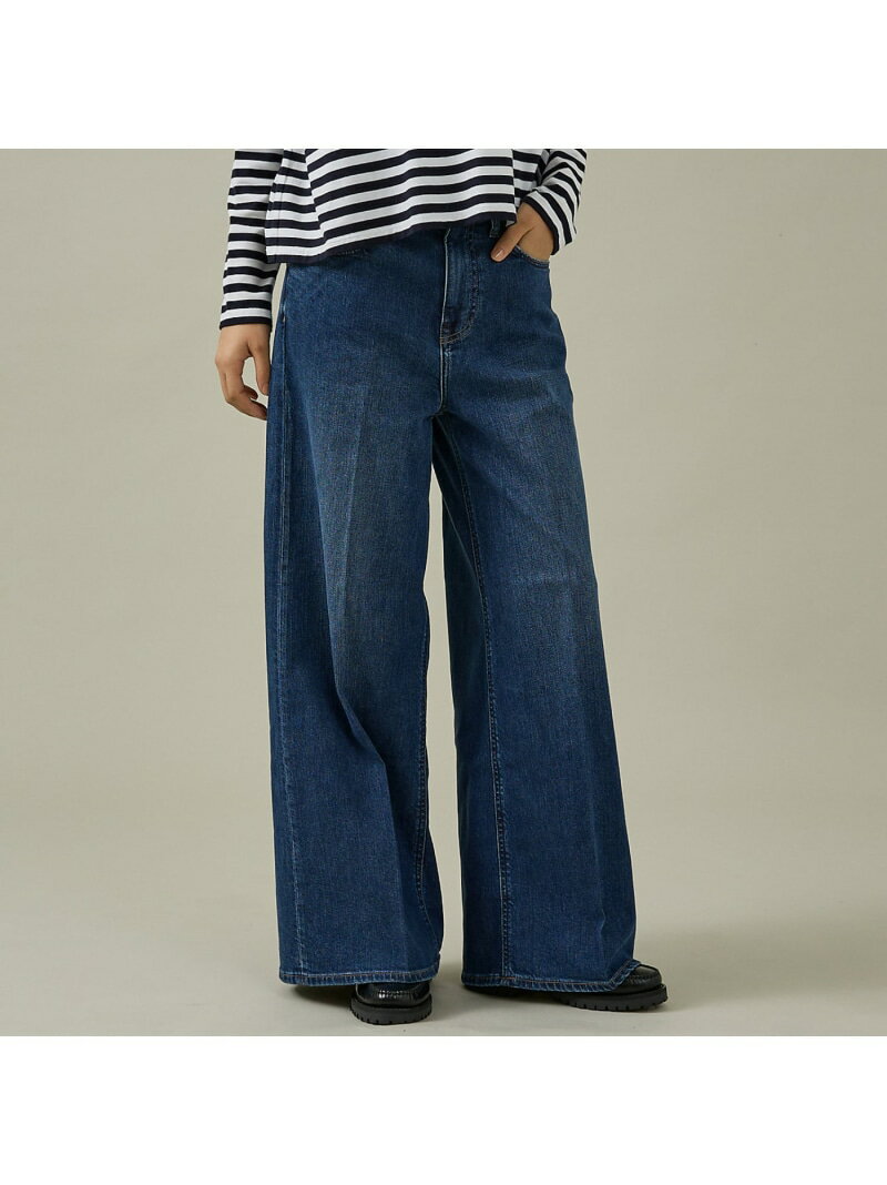 【Healthy denim/ヘルシーデニム】Wild Ginger/ワイルドジ Rouge vif la cle ルージュ・ヴィフ ラクレ パンツ ジーンズ・デニムパンツ ブラック ブルー【送料無料】[Rakuten Fashion]のサムネイル