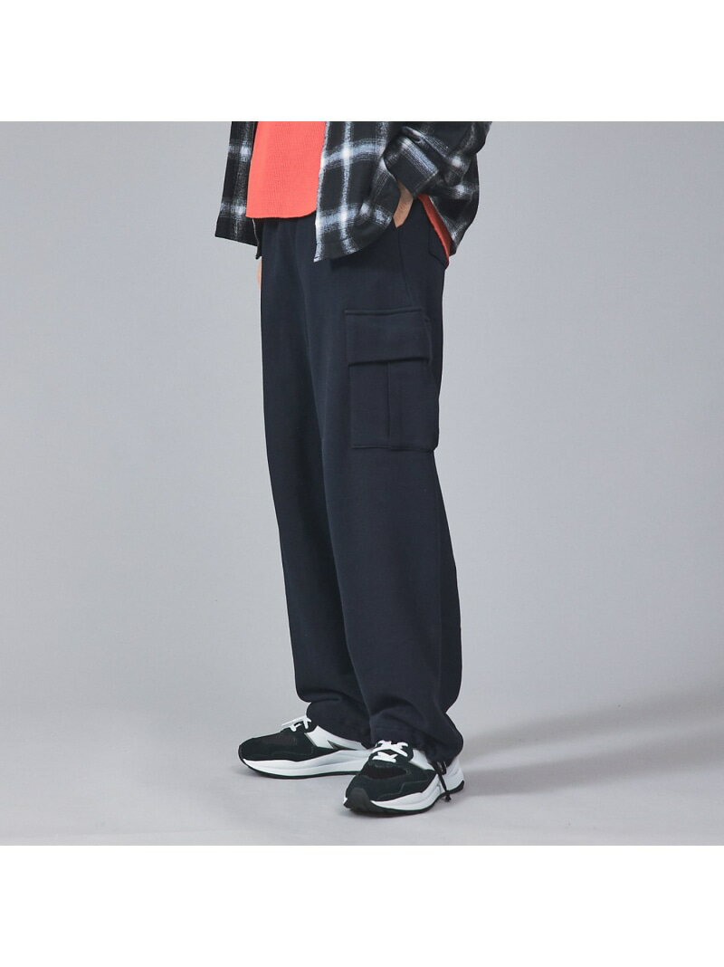 【FRUIT OF THE LOOM】ヘビーオンス スウェット カーゴパンツ ABAHOUSE LASTWORD アバハウス パンツ カーゴパンツ グレー ホワイト ブラック【送料無料】[Rakuten Fashion]