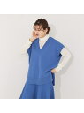【SALE/30%OFF】【セットアップ対応】ニットロングベスト Rouge vif la cle ルージュ・ヴィフ ラクレ トップス その他のトップス ブラウ...