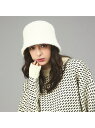 【RUBEN/ルーベン】SHAGGY THERMO BUCKET/シャギーサーモ ABAHOUSE LASTWORD アバハウス 帽子 ハット ブラック ホワイ...