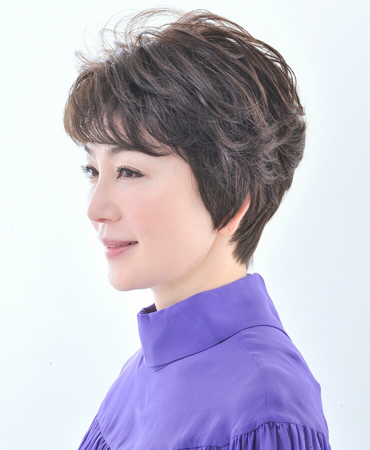 医療用ウィッグ　ウィッグ　医療用　ショート　フルウイッグ かつら　カツラ　wig　CRX603　 医療用帽子　帽子ウィッグ 耐熱毛　アイロン・コテOK 【ヘアアレンジ無料】【送料無料】 JIS規格適合　M.Wig認証