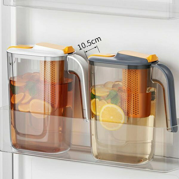 冷水筒 2600ML 水差し 春 夏 秋 冬 麦茶ポット ドリンクボトル お茶ボトル 耐冷 大容量 洗いやすい お..