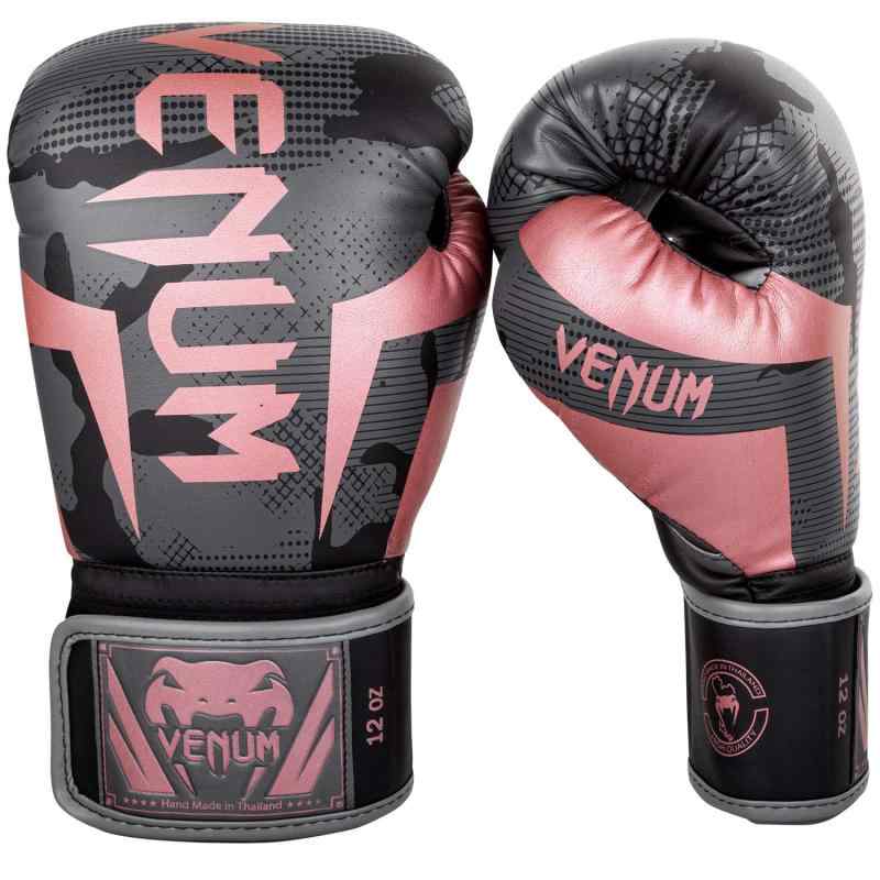VENUM G[g {NVO O[u Elite Boxing Gloves ubN/sNS[h VENUM-1392-537 (14oz)