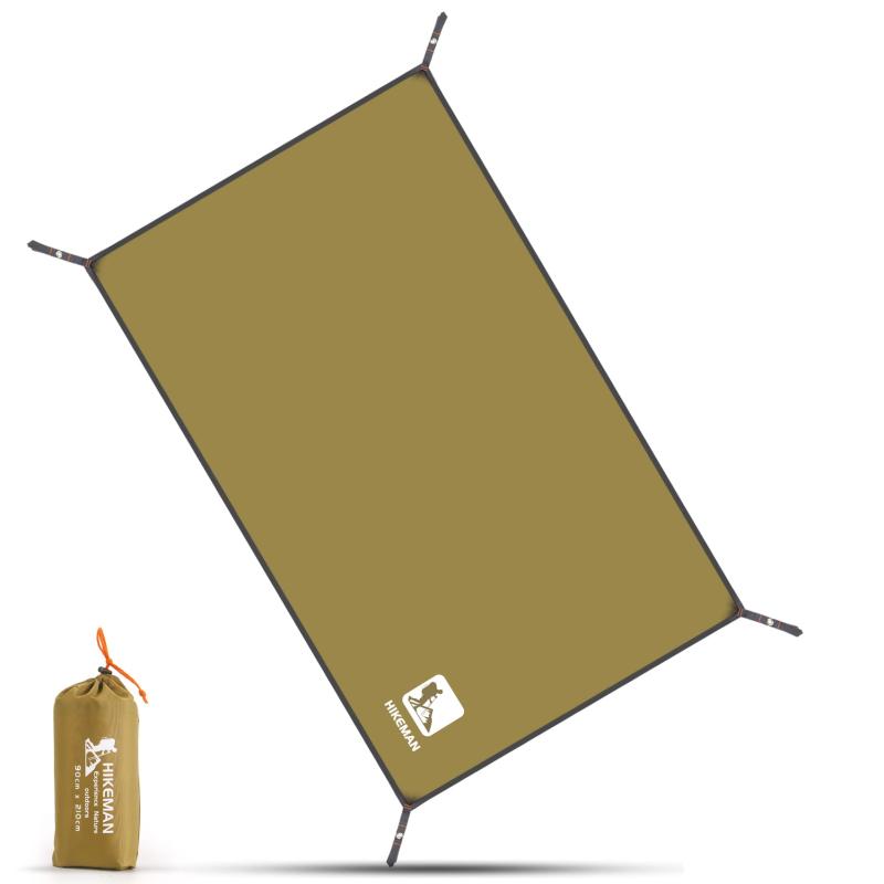 テントシート 防水 レジャーシート グランドシート 両面防水 日除け加工 紫外線カット 軽量 収納バッグ付き アウトドア キャンプ 登山 ピクニック （M/L/XL/XXL/XXXL） (