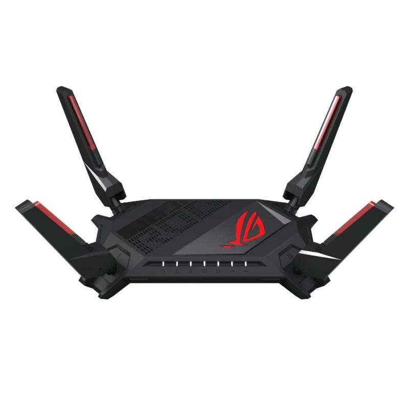 ASUS WiFi ROG Rapture GT-AX6000 無線 ルーター 最新規格WiFi6 4804+1148Mbps v6プラス対応デュアルバンドゲーミング。 2.5G WAN/LANポート オープンNAT 2.0GHzクアッドコア メッシュ機能付 3階建4LDK