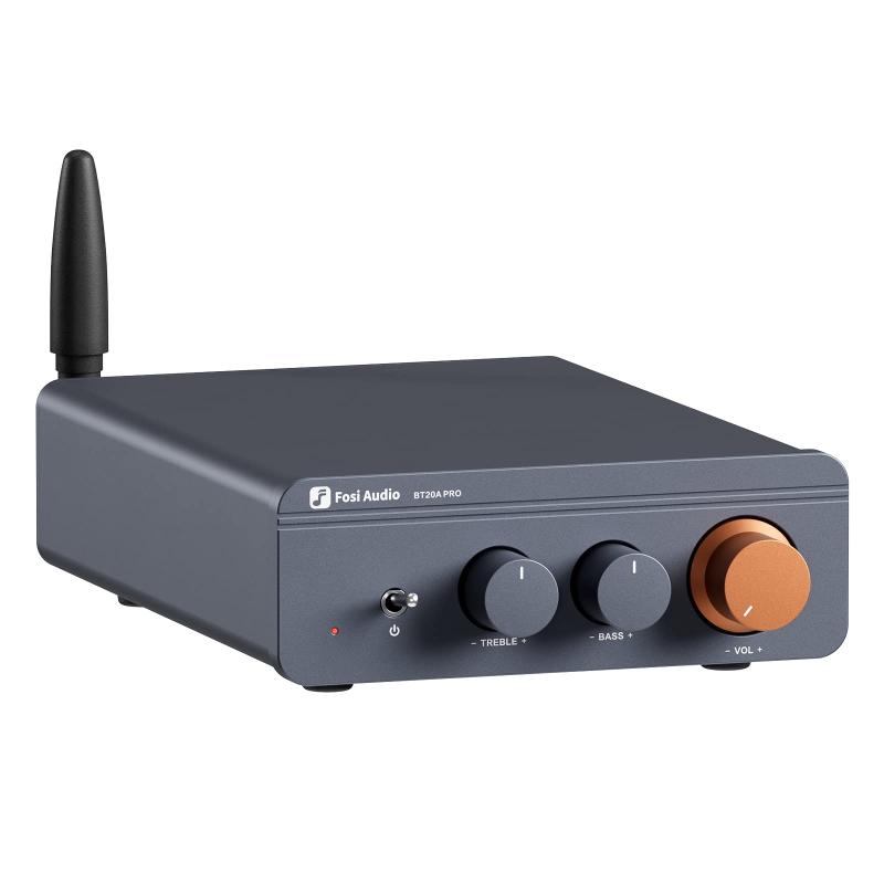 Fosi Audio BT20A Pro 300W x2 TPA3255 Bluetooth 5.0 p[Av z[ I[fBI XeI 2`l Av V[o[ ~j Hi-Fi NX D Av Xs[J[p /ቹ/ʃRg[