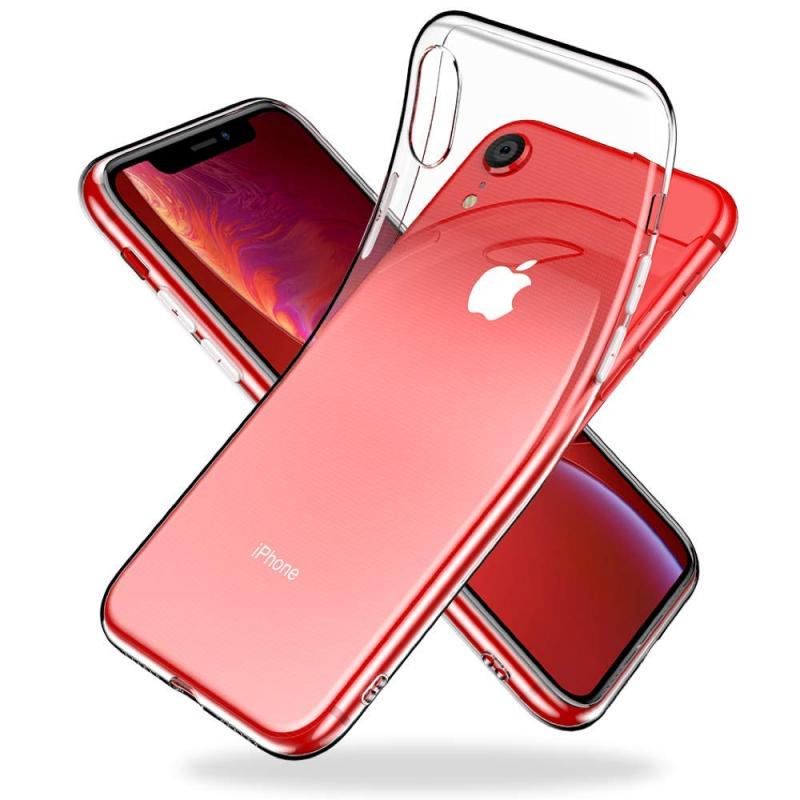 Youriad iPhone XR ケース | 透明 クリア ソフト | 特徴 軽量 6.1インチ 薄型 ストラップ 滑り止め ワイヤレス充電対応 落下防止 TPU(iPhonexr カバー 専用)