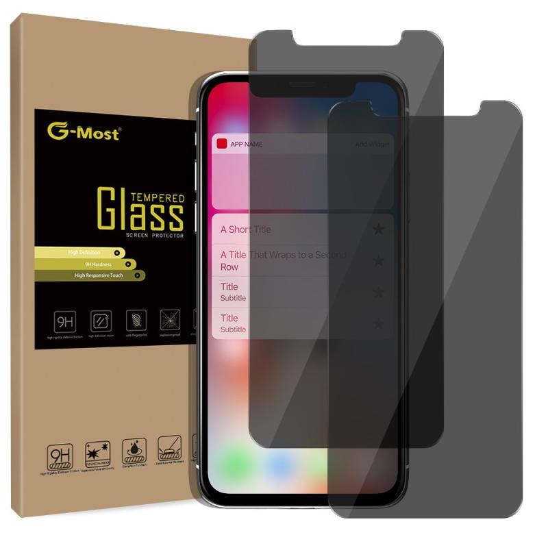 G-MOST iPhoneX/iPhoneXSp `h~KXtB, [2] iPhone X KXtB dx9H 0.33mm wh~ z vCoV[ iPhone X/10 tB