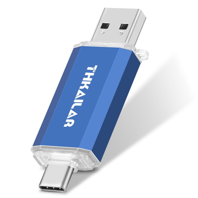 THKAILAR 128GB USBメモリタイプC USB 3.1 