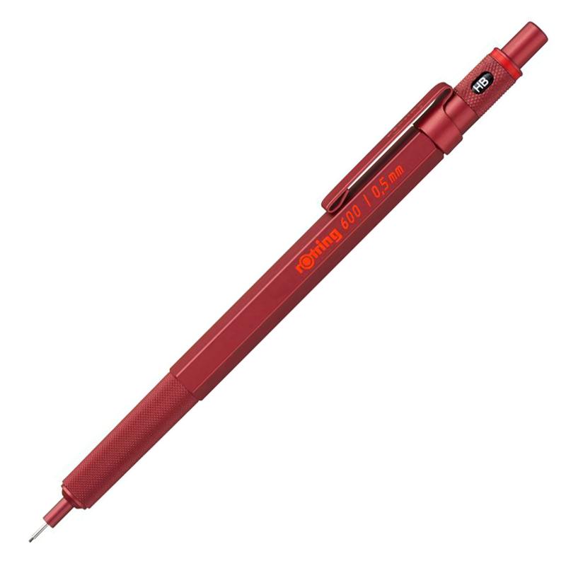 ロットリング(Rotring) メカニカルペンシル マダーレッド 600 2114264 0.5mm rOtring シャーペン 高級筆記具 文房具 ドイツ製 製図 ペン プロ用 ボールペン