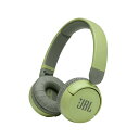 JBL JR310BT 子供向け Bluetoothワイヤレスヘッドホン 音量制御機能搭載 カスタマイズシール付属 最大約30時間再生 グリーン 2021年モデル JBLJR310BTGRN