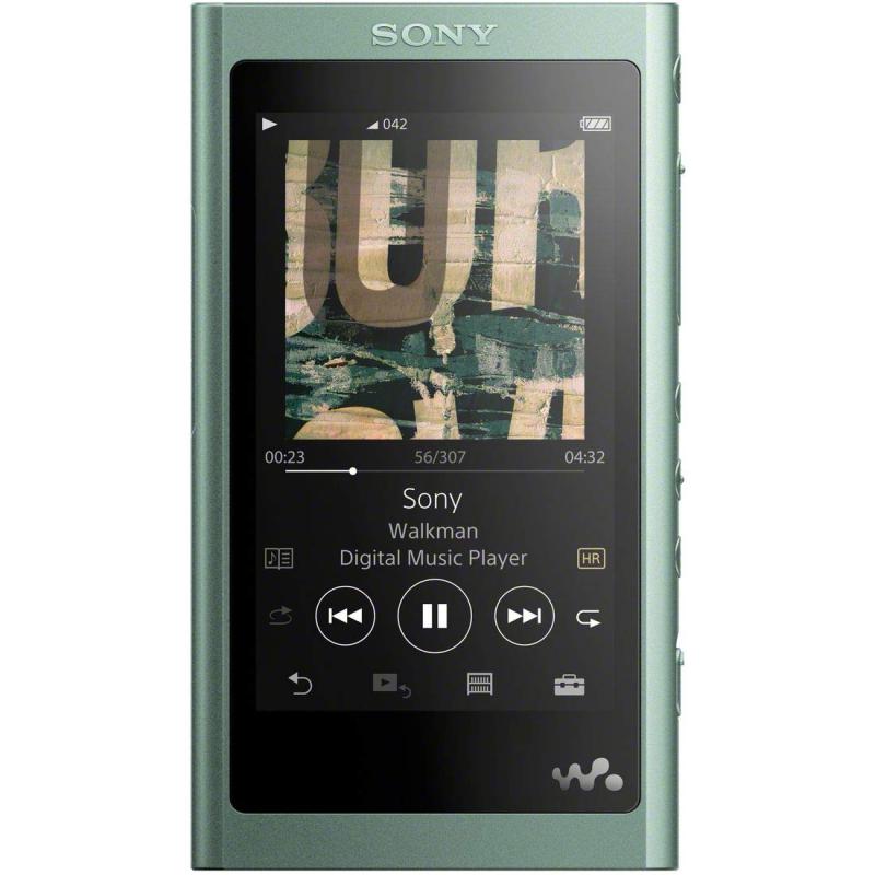 ソニー ウォークマン Aシリーズ 16GB NW-A55HN : MP3プレーヤー Bluetooth microSD対応 ハイレゾ対応 最大45時間連続再生 2018年モデル ホライズングリーン NW-A55HN G