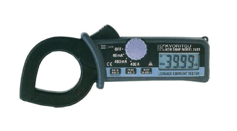 楽天アバーター共立電気計器 （KYORITSU） 2433 キュースナップ・漏れ電流・負荷電流測定用クランプメータ