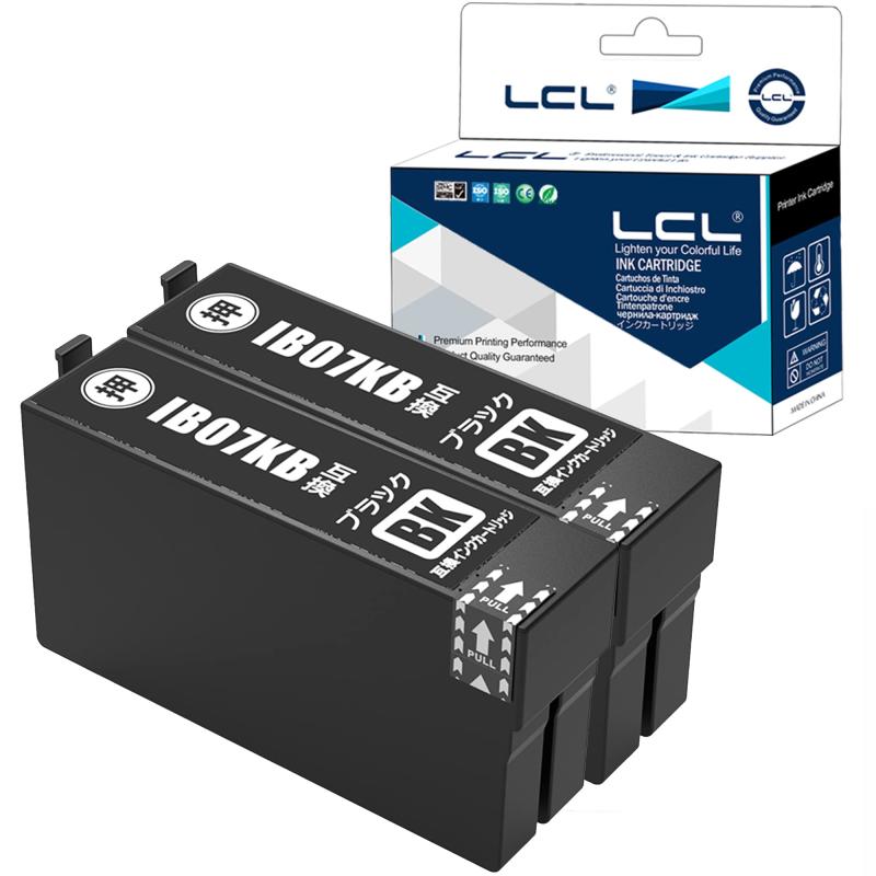 LCL EPSON ץ IB07   IB07KA IB07KB (2ѥå ֥å) ߴ󥯥ȥå бPX-M6011F/PX-M6010F/PX-S6010