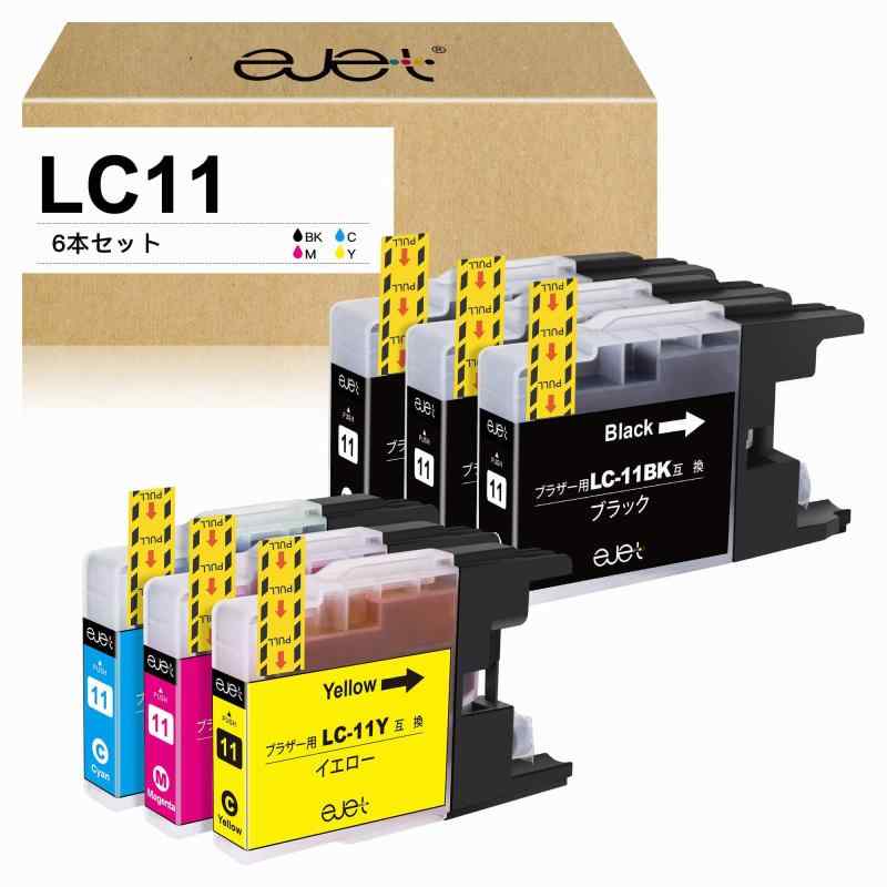 ejet LC11 LC-11 LC11-4PK インク ブラザー 
