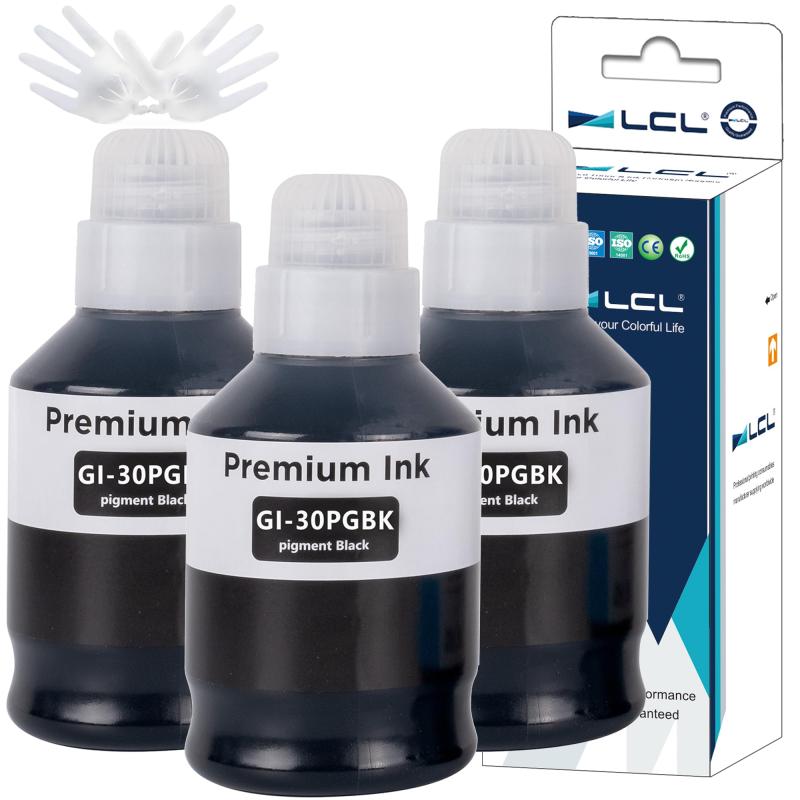 LCL Canon Υ GI-30 GI-30PGBK GI-30BK 3ѥå ֥å  170ML ߴ󥯥ܥȥ  бGM2030/GM4030/G5030/G6030/G7030