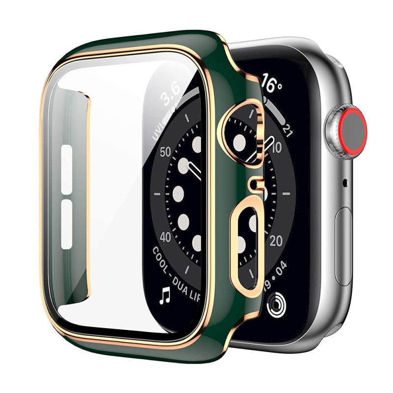 AbvEHb` Jo[ apple watch P[X ydlz ی Pellforia O[  ~ [YS[h 45mm Serise 7 8