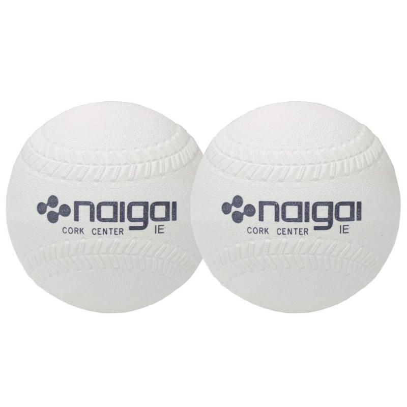 内外ゴム(NAIGAI) ソフトボール1号 公認球 2球セット
