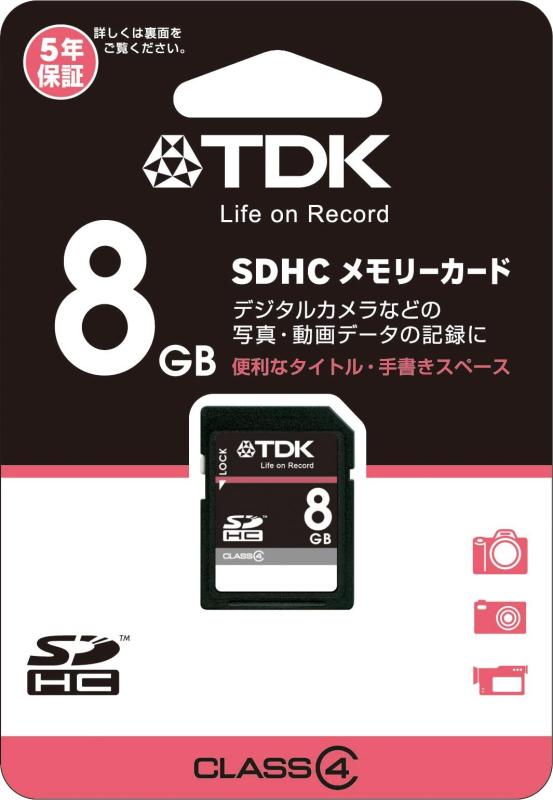 TDK SDHCJ[h 8GB Class4 () T-SDHC8GB4