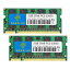 Rasalas PC2-5300 DDR2 667MHz 4GB 2x2GB Sodimm PC2-5300S 1.8V CL5  IntelMACAMDƥΡȥ֥ååץȥå