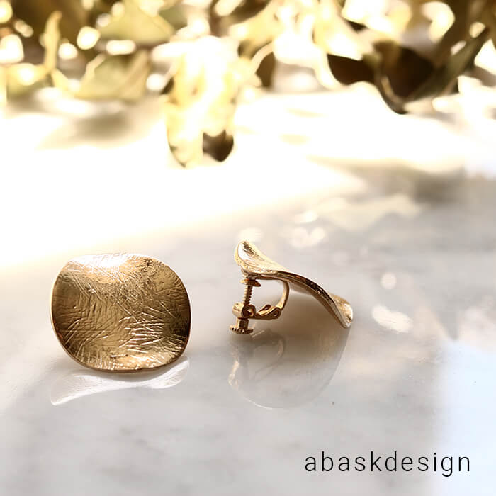 \1000円ポッキリ/*イヤリング ラウンド サークルイヤリング シンプル 女性 大人 アクセ アクセサリー ギフト アバスクデザイン イヤリング 大きめ ゴー...