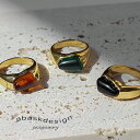 *リング アクリルカラーリング ニュアンス 金属アレルギー サージカルステンレス 金アレ対応 レディース グリーン ブラウン ブラック カジュアル 天然石風 フォーマル 18k プレゼント オシャレ カワイイ カラーストーン ストーン風
