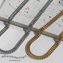 ネックレス 2連 喜平チェーン ネックレス 金属アレルギー 18K ステンレス つけっぱなし 金アレ対応 レディース シンプル おしゃれ 大人 喜平 チェーンネックレス 個性的 大ぶり ゴールド シルバー silver gold ギフト プレゼント
